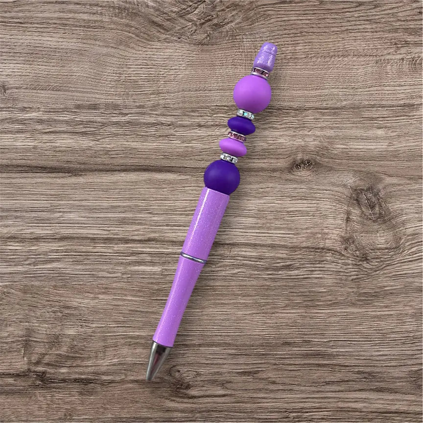 Lilac Bead Pen