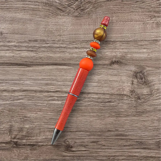 Pumpkin Bead Pen