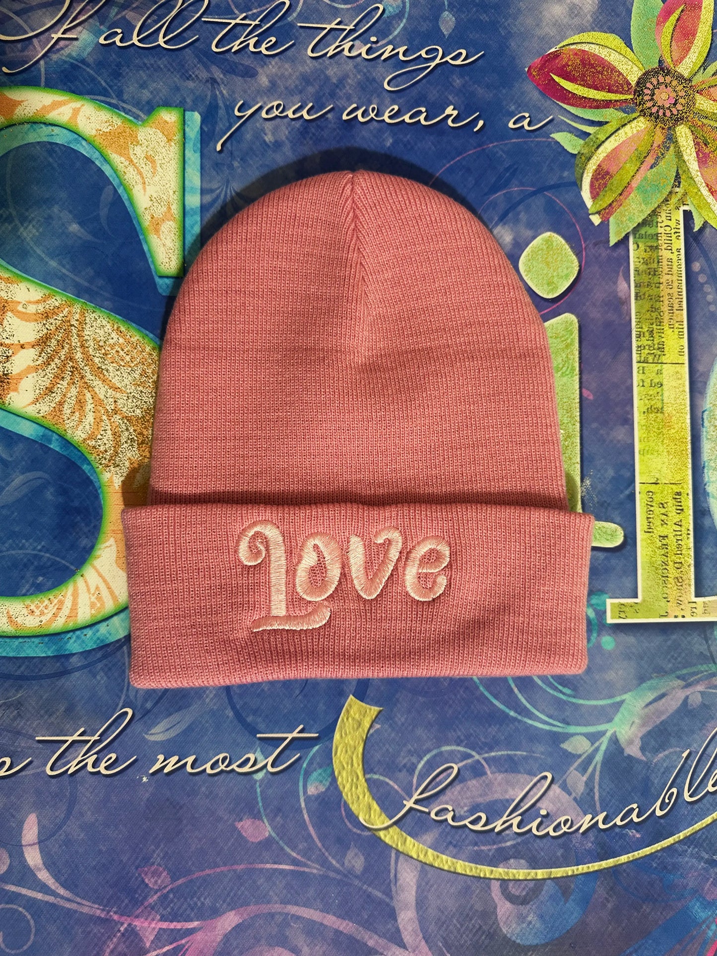 Love Pink Beanie